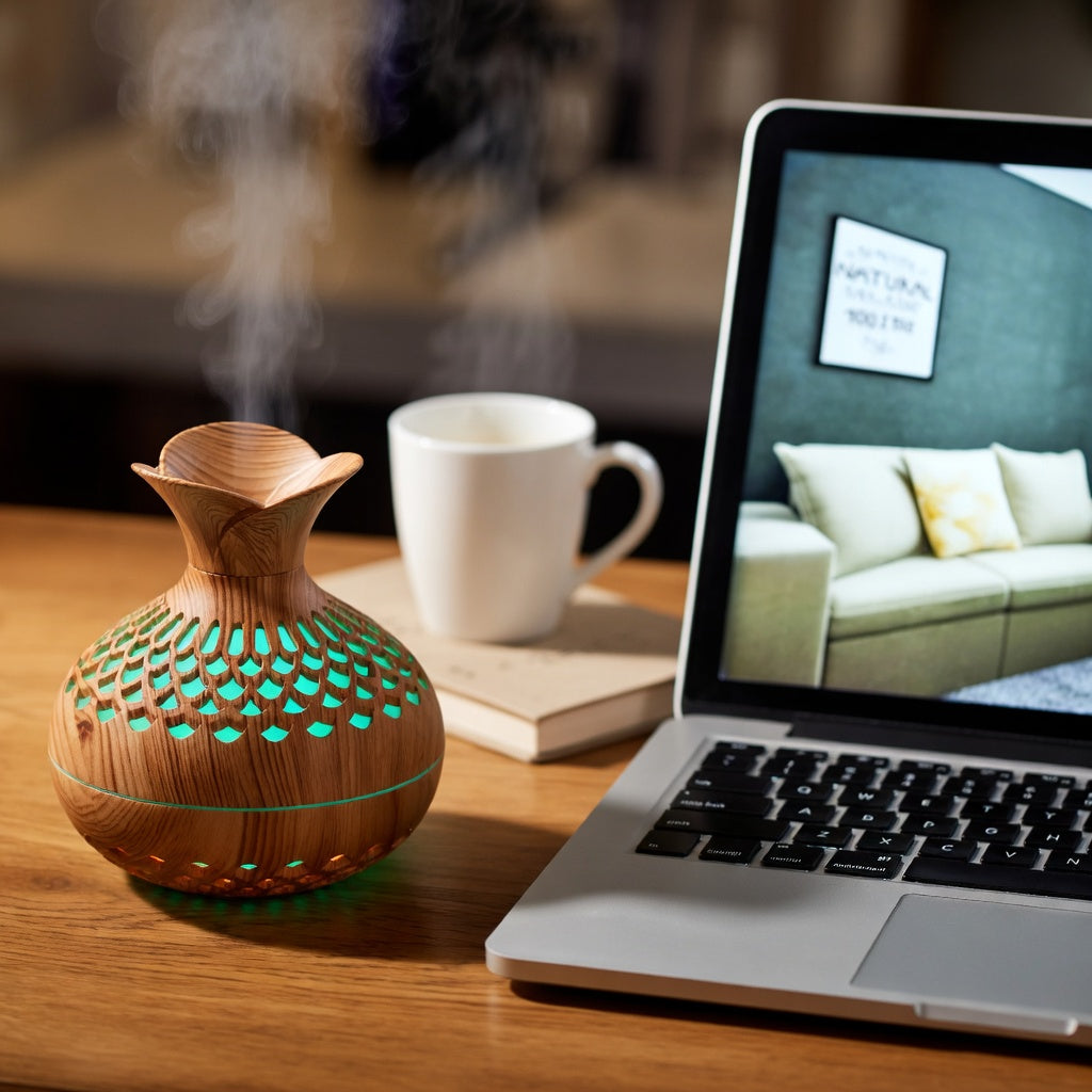 Looks like furniture, works like a humidifier